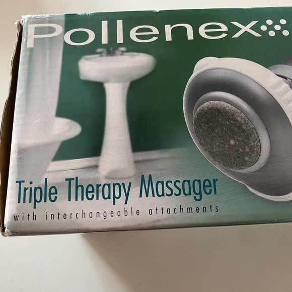 Pollenex Triple therapy massager Infrared Heated stone 2 vibration speeds - Picture 11 of 11